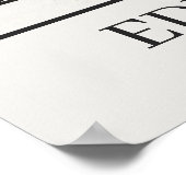 Scream (1895) van Edvard Munch Poster (Hoek)