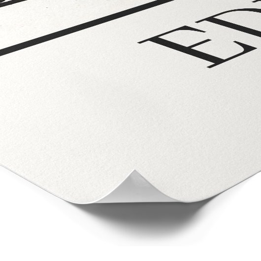 Scream (1895) van Edvard Munch Poster (Hoek)