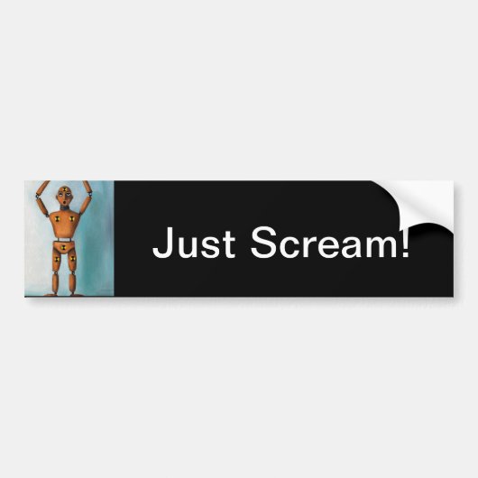 Scream 2 bumpersticker (Voorkant)