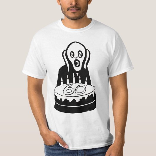 Scream 60 White T-Shirt (Voorkant)