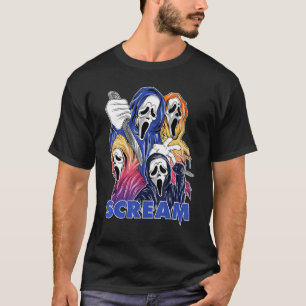 SCREAM  90s Halloween Max 1 Los Angeles Mat T-shirt