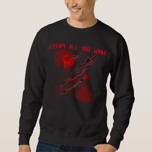 Scream All You Want Trui (Voorkant)