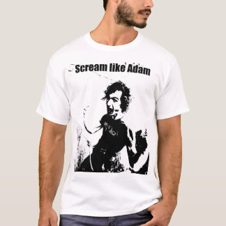 Scream als Adam T-shirt