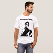 Scream als Adam T-shirt (Voorkant volledig)