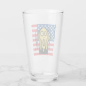 Scream American Glas (Achterkant)