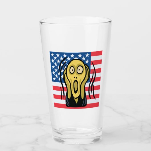 Scream American Glas (Voorkant)