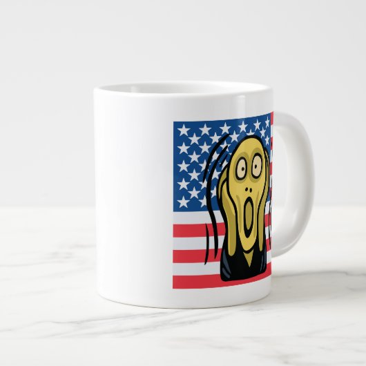 Scream American Grote Koffiekop (Voorkant rechts)