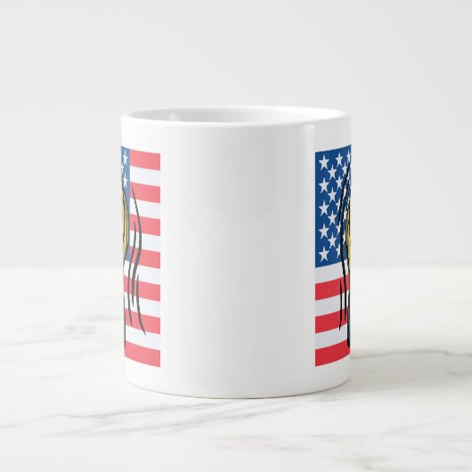 Scream American Grote Koffiekop (Voorkant)