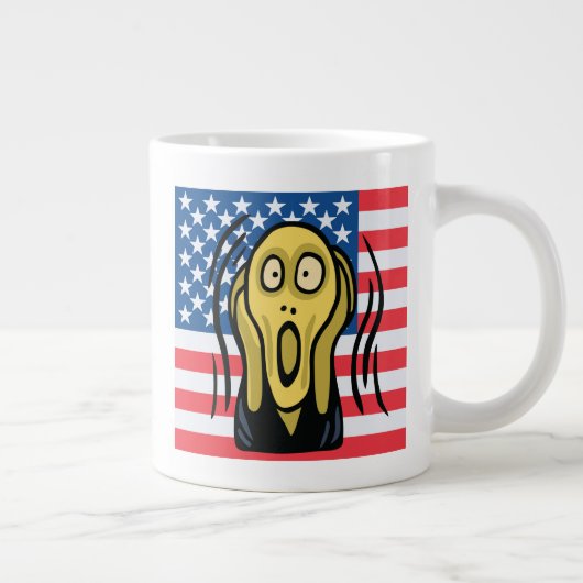 Scream American Grote Koffiekop (Rechts)