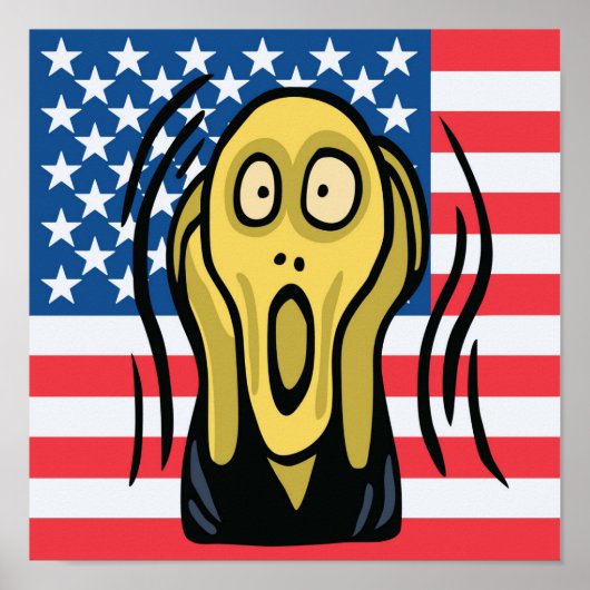 Scream American Poster (Voorkant)