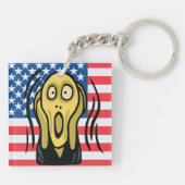 Scream American Sleutelhanger (Achterkant)
