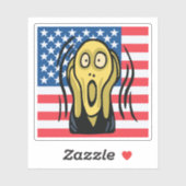 Scream American Sticker (Vel)
