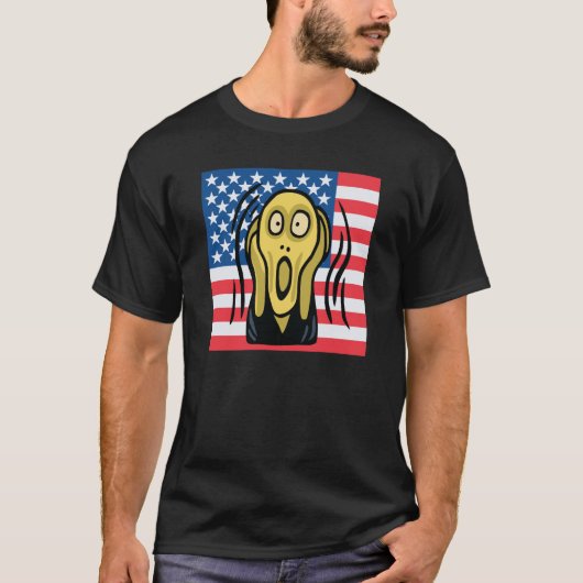 Scream American T-shirt (Voorkant)