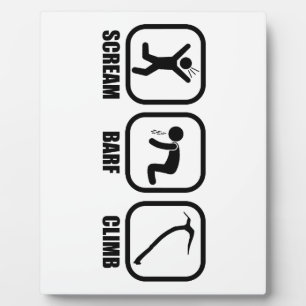 Scream Barf Fotoplaat