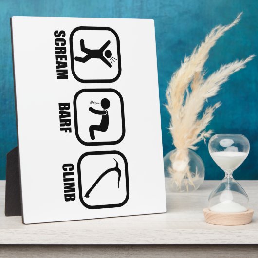 Scream Barf Fotoplaat (Zijkant)