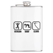 Scream Barf Heupfles (Voorkant)