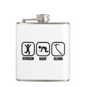 Scream Barf Heupfles (Voorkant)