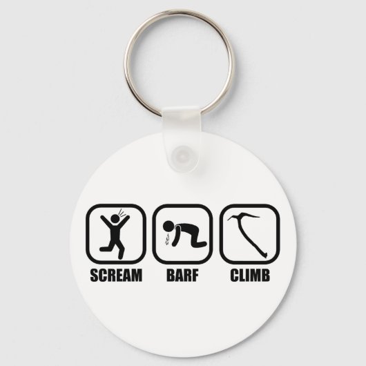 Scream Barf Sleutelhanger (Voorkant)