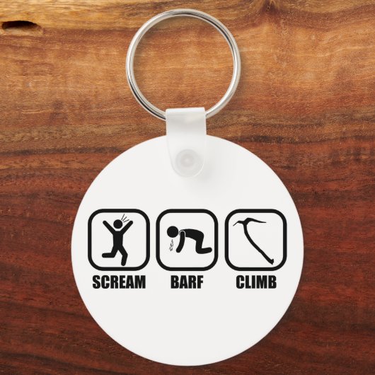 Scream Barf Sleutelhanger (Voorkant)