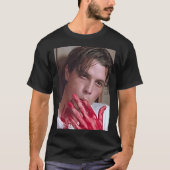 Scream Billy Loomis Horror Film Bloed T-shirt (Voorkant)