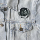 scream_by_readerfreek, ik schreeuw naar ijs! ronde button 5,7 cm (In situ)