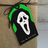 Scream Ghost Face Halloween Gift Labels Cadeaulabel