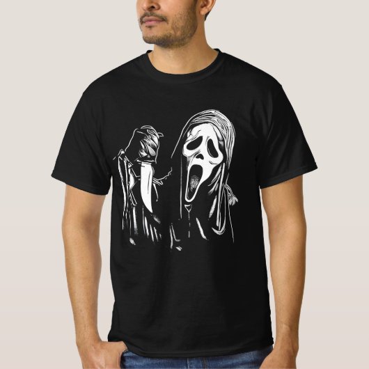 Scream Ghost Face Lives T-shirt (Voorkant)