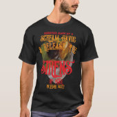 Scream Havoc Turnagain Arm Sirens War Alaska T-shirt (Voorkant)