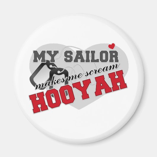 Scream HOOYAH Magneet (Voorkant)