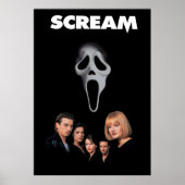 Scream horror slasher film poster (Voorkant)
