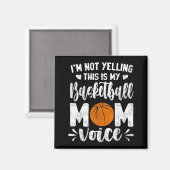 Scream Ik Niet Dit Is Moederdag Stem Van Baseballm Magneet (Voorkant / Achterkant)