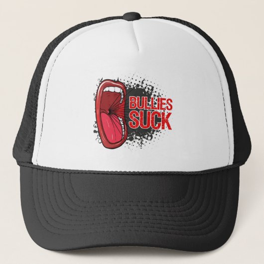 Scream it Bullies Suck Trucker Pet (Voorkant)