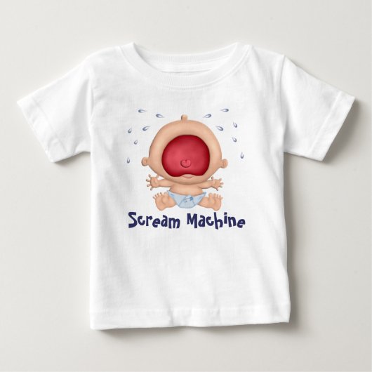 Scream Machine Bawling Baby humor - Jongen (Voorkant)
