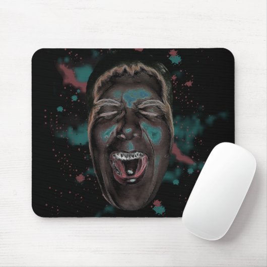 Scream Mousepad Muismat (Met muis)