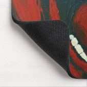 Scream Mousepad Muismat (Hoek)