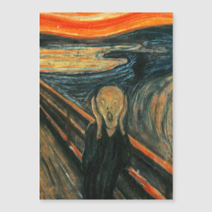Scream Munch Modern Art Abstract