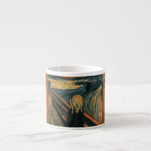 Scream Munch Modern Art Abstract Espresso Kop
