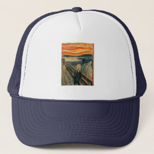 Scream Munch Modern Art Abstract Trucker Pet