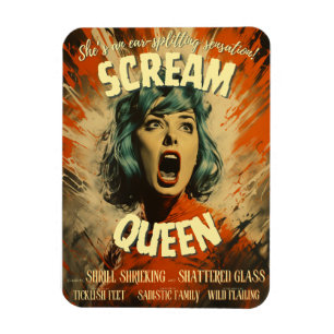 Scream Queen Movie Poster Magneet