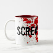 Scream Queen Tweekleurige Koffiemok (Links)