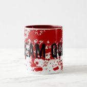 Scream Queen Tweekleurige Koffiemok (Center)