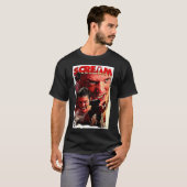 Scream Stu Afbeelding Art T-shirt (Voorkant volledig)