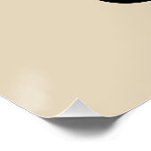 Scream voor Coffee Word Art Poster (Hoek)