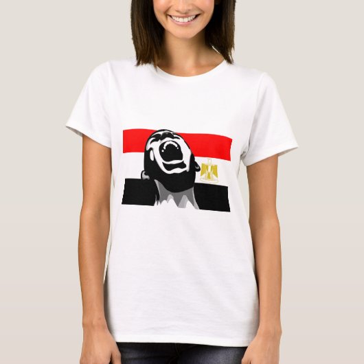 Scream voor Egypte T-shirt (Voorkant)