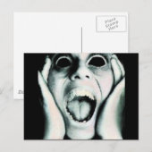 Screamer Briefkaart (Voorkant / Achterkant)