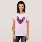 Screamin Eagle Roze 2 Verstoord T-shirt (Voorkant volledig)