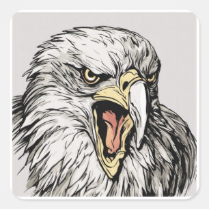 Screamin' Eagle Vierkante Sticker