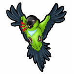 Screamin Nanday Sculpture Sleutelhanger Fotobeeldje Sleutelhanger<br><div class="desc">Deze schattige Nanday Conure doet wat hij het beste doet - Schreeuw! Een geweldige Sleutelhanger voor elke papegaaimolover die de humor van hun luide vedergezellen kan waarderen.</div>