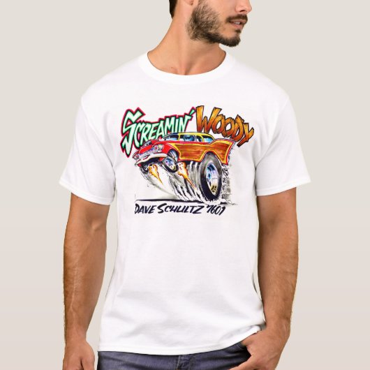 Screamin' Woody T-Shirt (Voorkant)