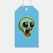 Screaming Alien Cadeaulabel (Voorkant)